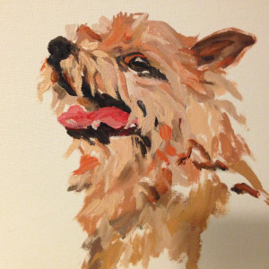 matilda dumas - dog paintings