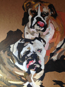 matilda dumas - dog paintings