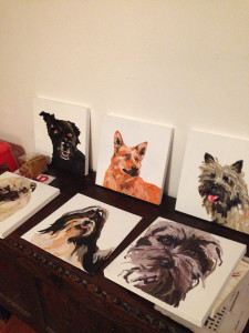 matilda dumas - dog paintings