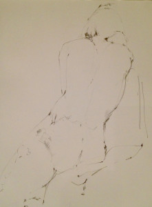 Matilda Dumas - Life Drawing #3