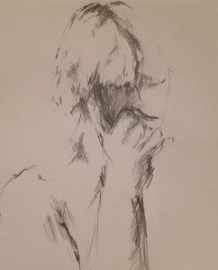 Matilda Dumas - Life Drawing #4