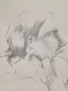 Matilda Dumas - Life Drawing #7