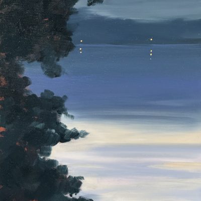 19. Moonlit waters 32 x 32