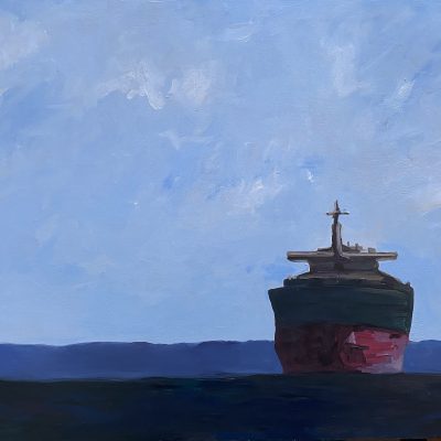 Waiting at anchor
